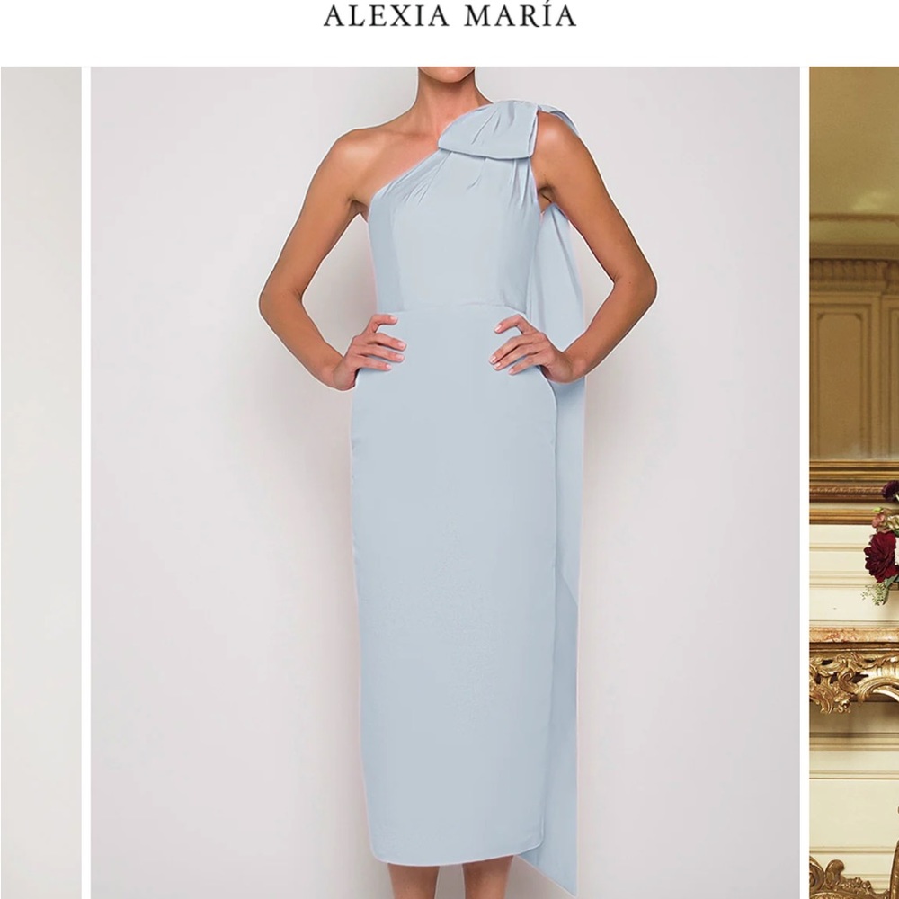 Alexia Maria light Blue Dress